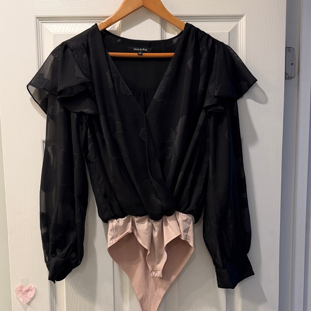 Elegant Black Bodysuit